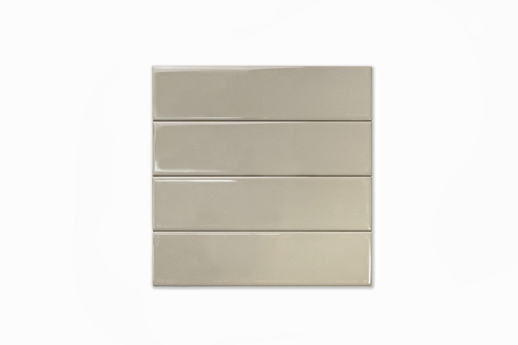 Ruby Taupe Gloss Subway Tile 75x300 - Ultimate Tiles